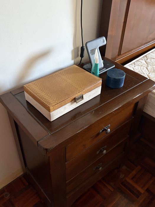 Conjunto quarto rustico