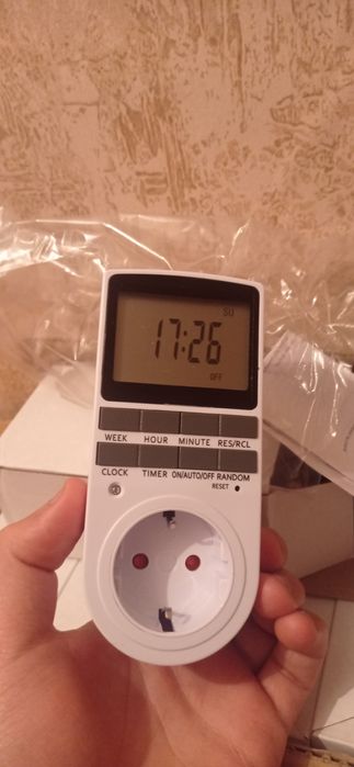 Розетка таймер реле времени