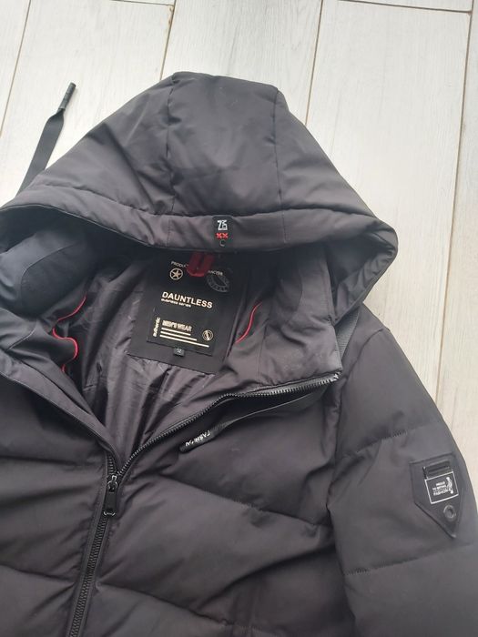 Ďługa kurtka zimowa pikowana ocieplana w roz.52