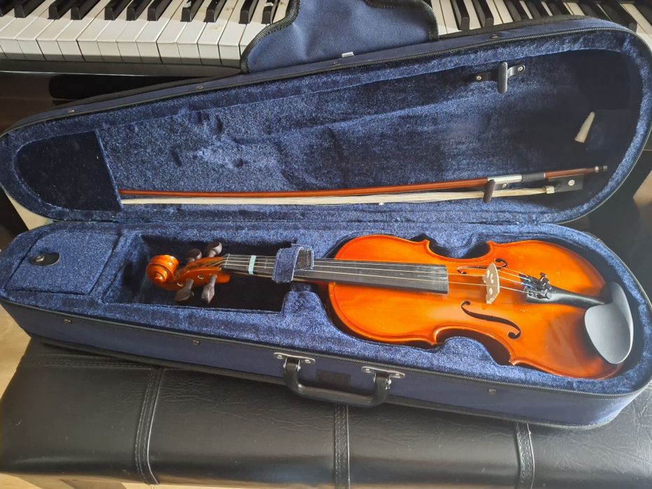 Violino 1/2 PRIMO – Afinado, com estojo, arco e resina