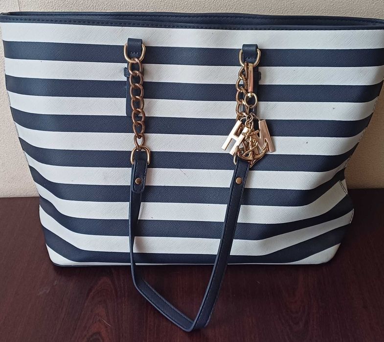 Сумка-шопер в морському стилі