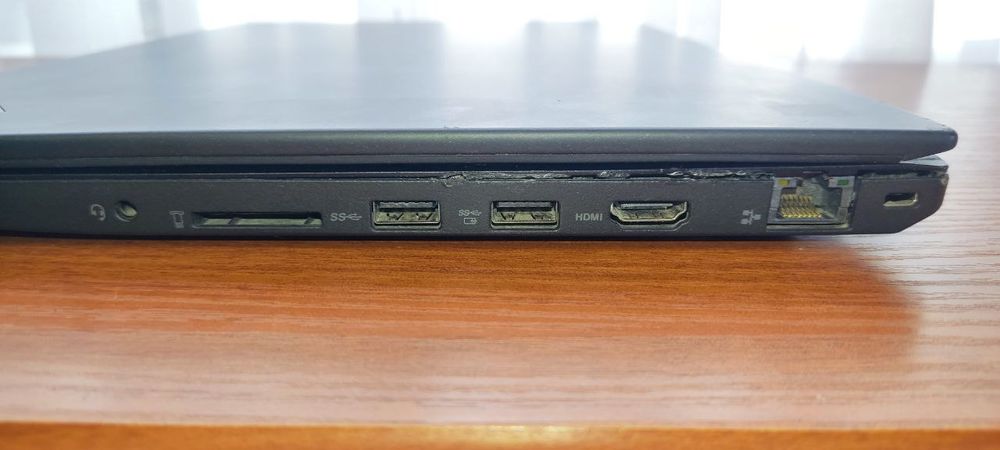 Lenovo Thinkpad t570, i7-7600U, RAM 16 gb, SSD 512 gb