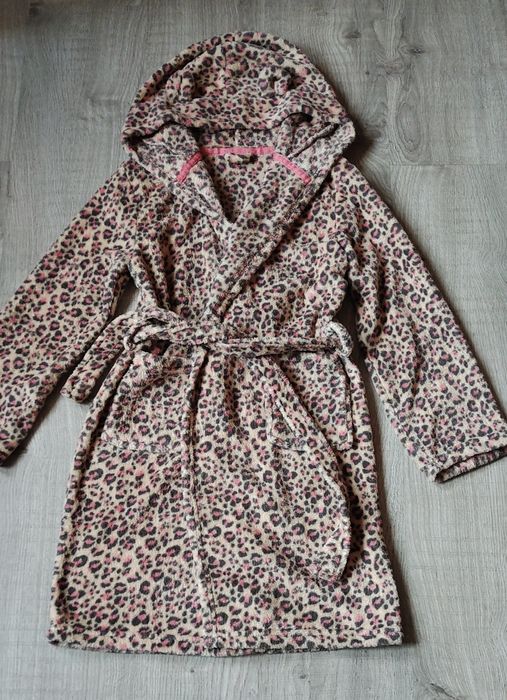 Халат на дівчинку,принт лео, 10-11років