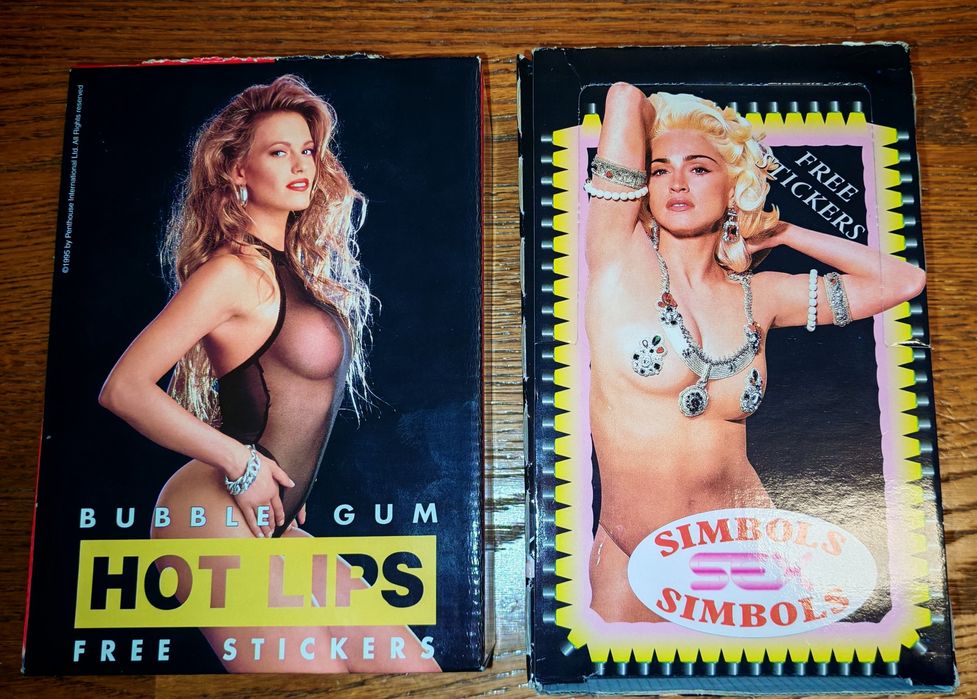 Блоки от жвачек 90х Sex Simbols, Beach Teats, Hot Lips