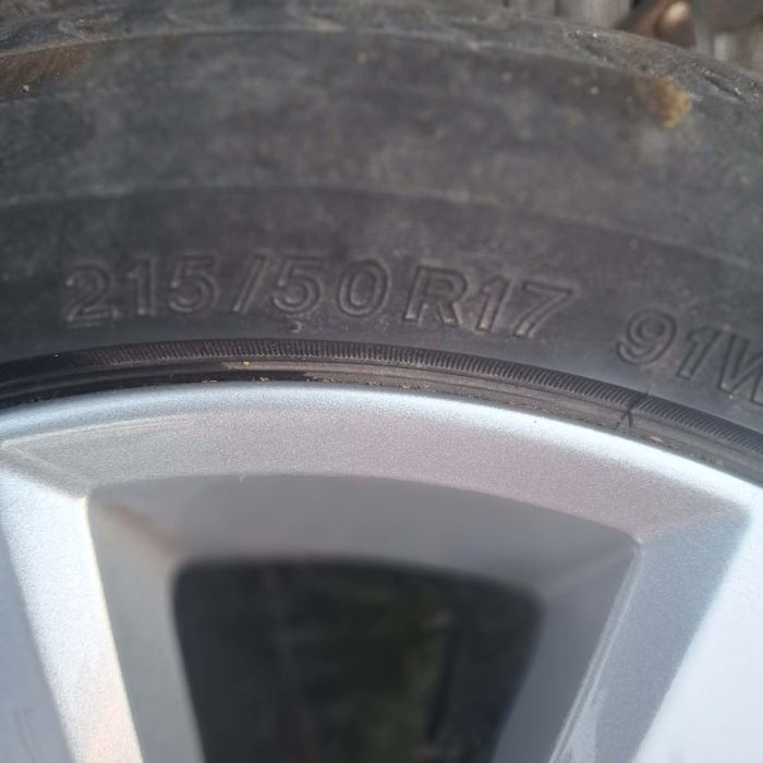 Komplet 4 sztuk alufelg 17 cali  opel