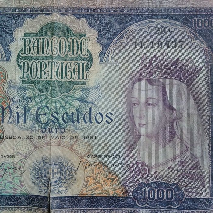 Nota de mil escudos de 1961