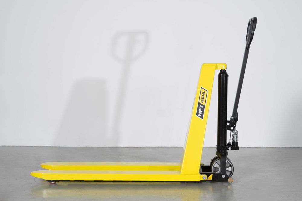 Porta-paletes manual com elevação tesoura - novo