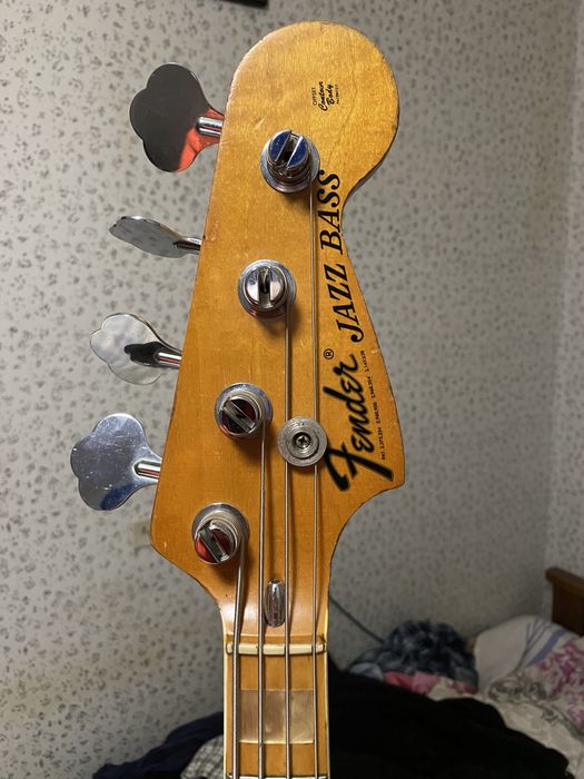 Fender Jazz Bass 1975. Джаз бас. All Original.