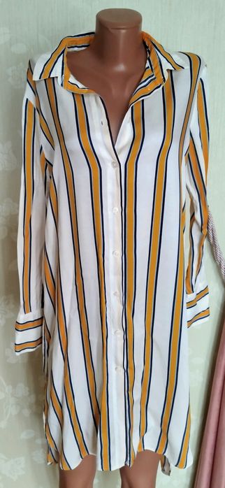 Soaked In Luxury премиум туника рубашка вискоза раз.S