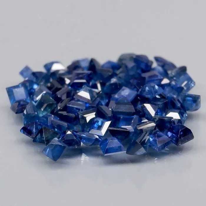 GRANADAS RODOLITA - 4.79 CT, SAFIRAS - 3.15 CT,SAFIRAS - 2,15 CT