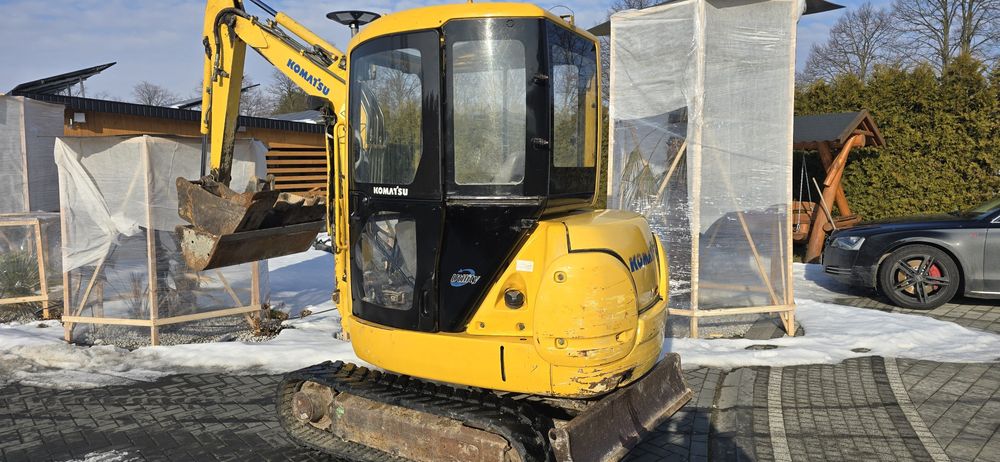 Minikoparka Komatsu 2.5t brutto Mocna koparka Okazja