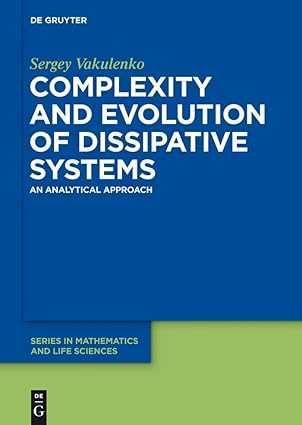 Complexity and Evolution of Dissipative Systems: