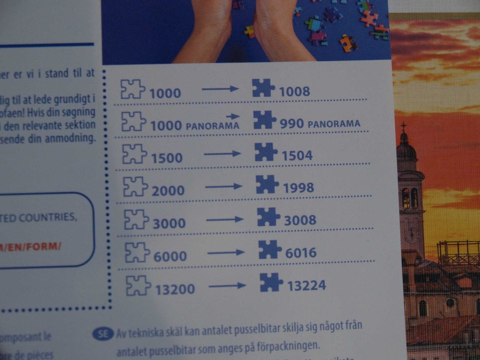 Puzzle Clementoni Wenecja 1000