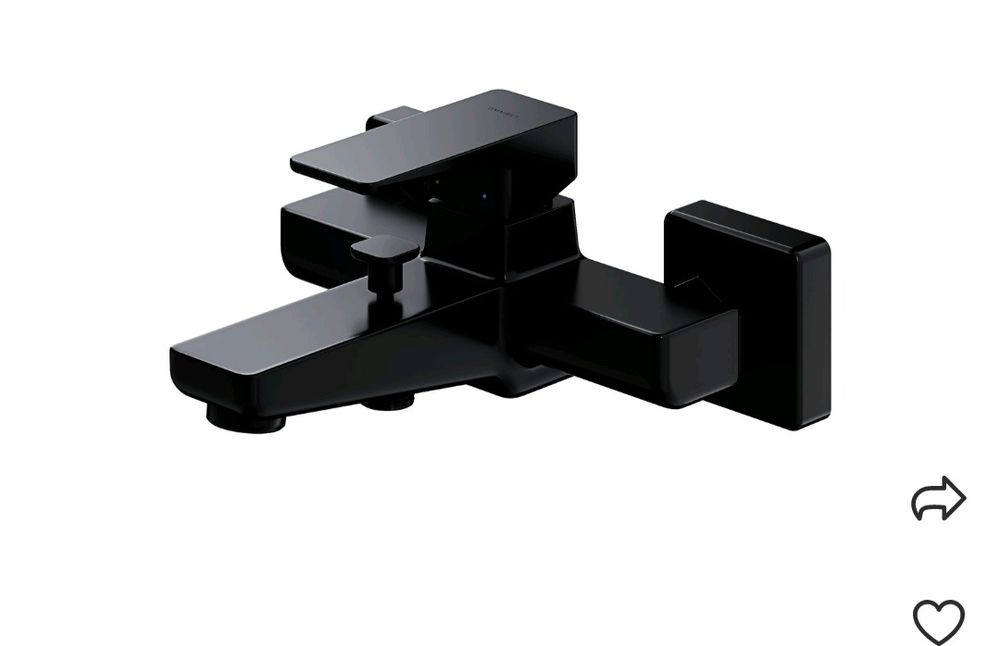 bateria wannowa ścienna omnires parma czarny mat pm7430bl.   EXPOZYCJA