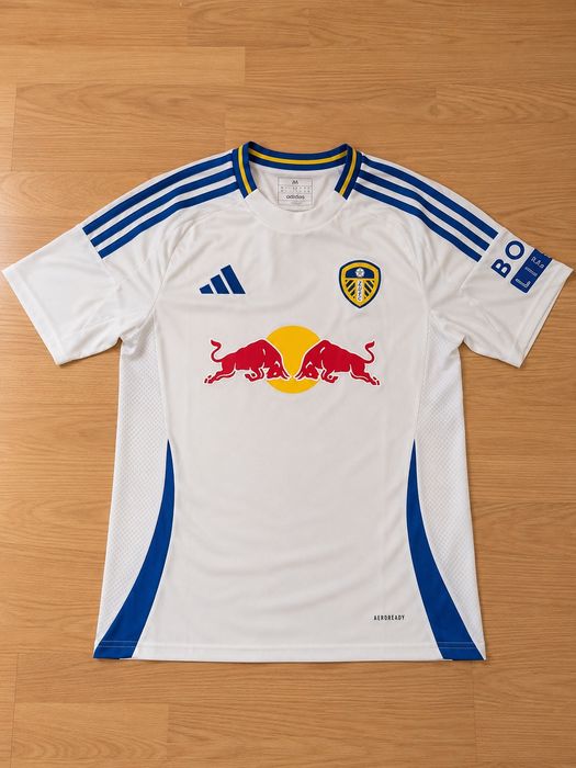 Nowa Oryginalna Koszulka Leeds United 2025/26 Red Bull -rozmiar m