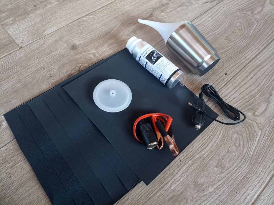 Kit / Conjunto completo para polir faróis restaurar reparar