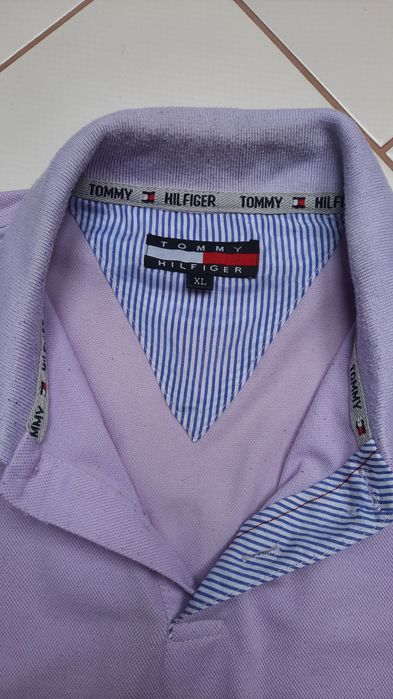 Koszulka Polo fiolet/ wrzos L