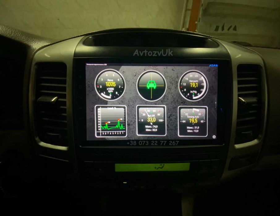 Магнітола PRADO 120 Toyota Lexus GX470 Лексус Прадо CarPlay Андроїд 16