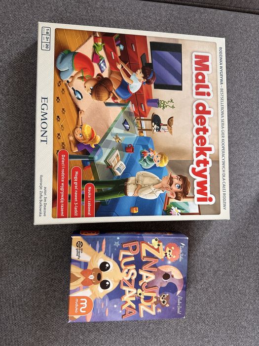 Mali detektywi + znajdź pluszaka