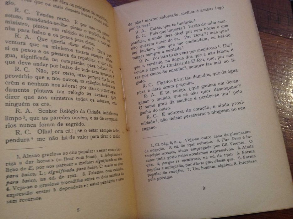 D. Francisco Manuel de Melo - Relógios Falantes