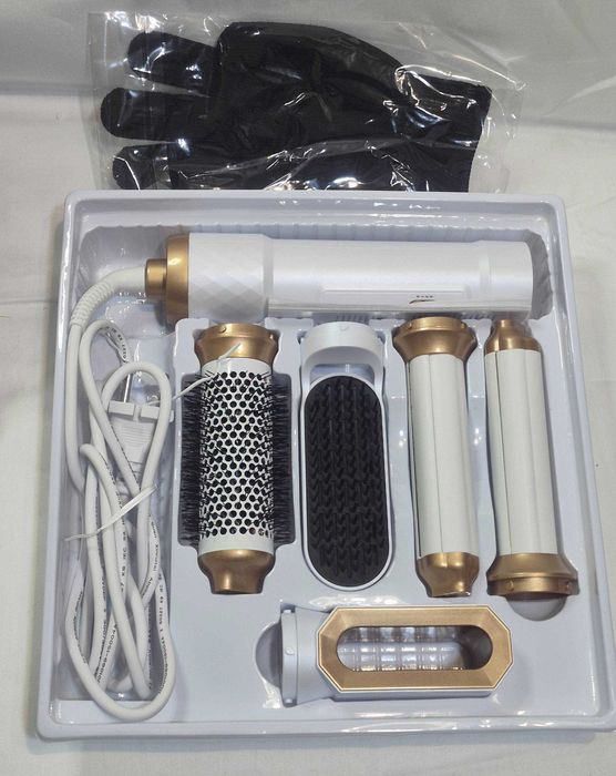 Стайлер UKLISS WT-638 5в1 фен-щітка з насадками