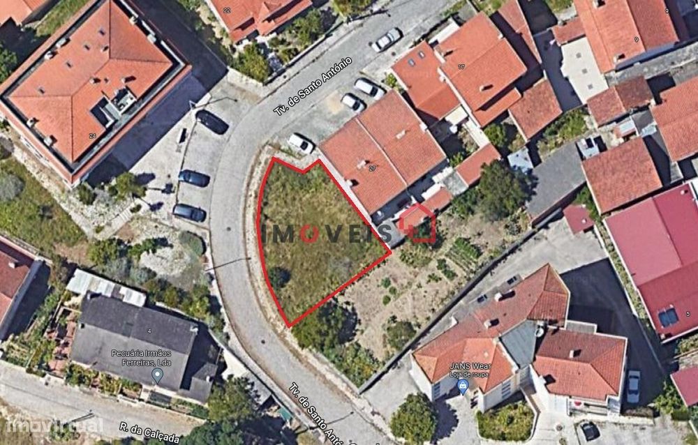 Lote de terreno urbano destinado a construção
