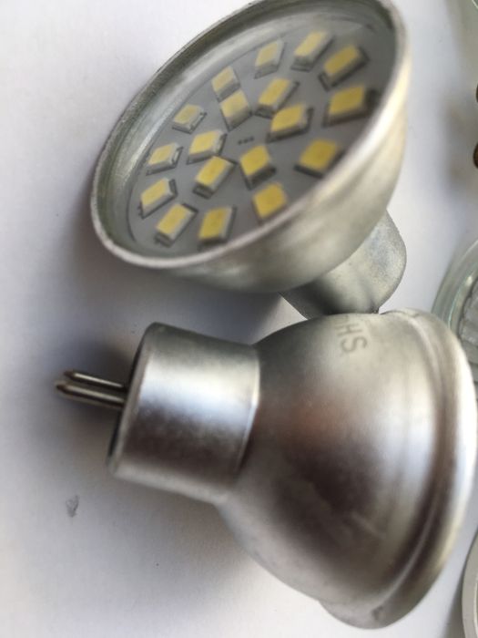 12 lâmpadas LED - nunca utilizadas