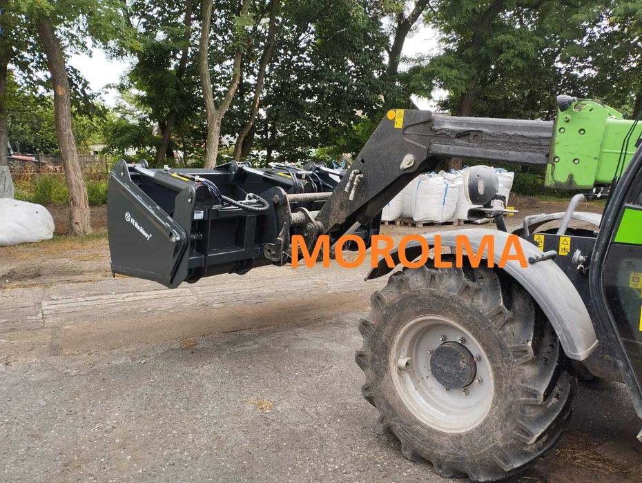 Wycinak do kiszonki MAXI POWER 2,05 / 2,25 m FK MACHINERY XLCB/XLSC łyzko-wycinak łyżka z wycinakiem widły z wycinakiem