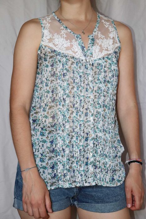 camisa de alças Sfera S