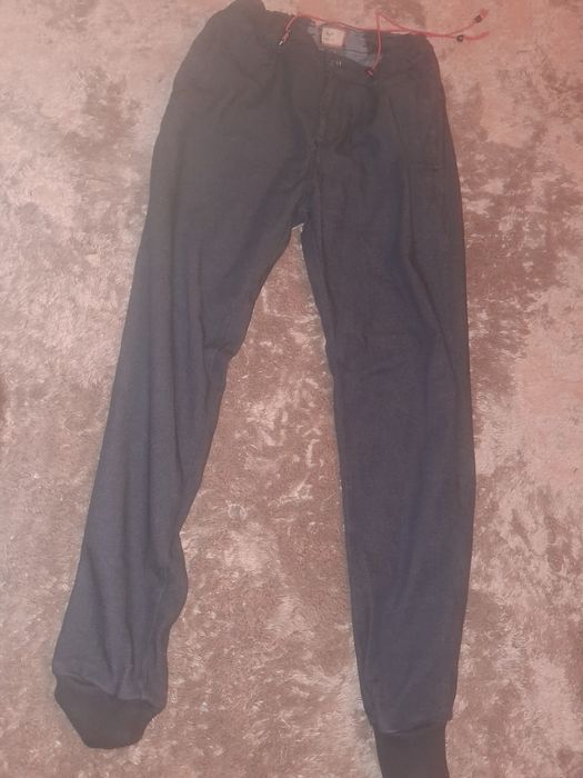 Spodnie męskie ze ściągaczami Zara man