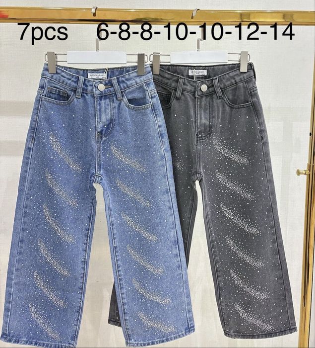 Джинси з камінчиками 116,122,128,134,140,146,152,158,164,170
