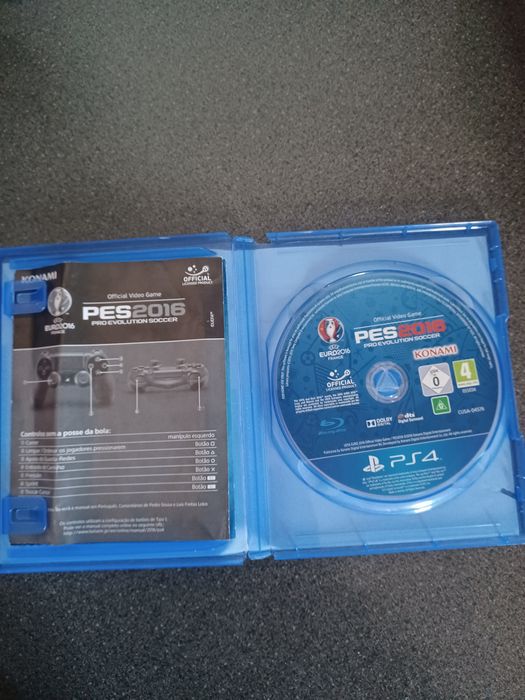 Jogo PES 2016 Especial Euro 2016 para PS4