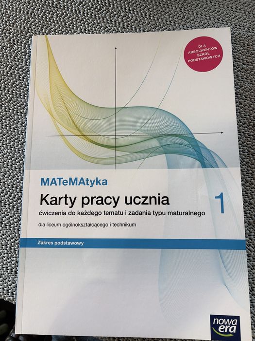 MateMAtyka karty ptacy ucznia 1 zakres podstawowy