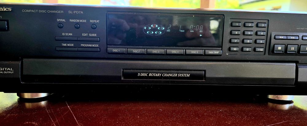 Zmieniarka 5 CD TECHNICS SL-PD7A Kajetany • OLX.pl