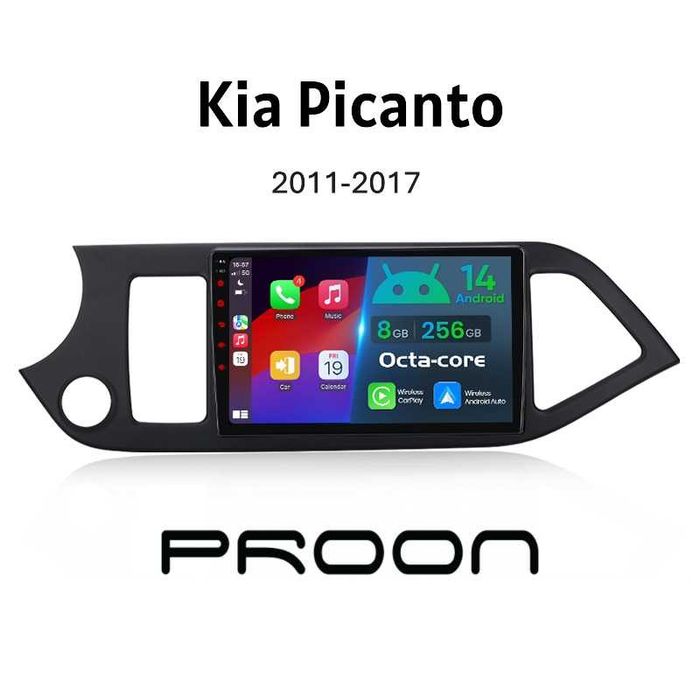 Auto Rádio Kia Picanto Ano 2011 ate 2017