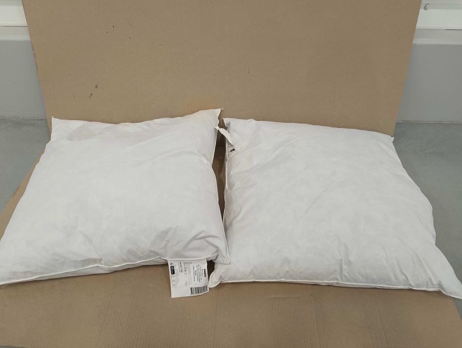 DODO  Zestaw 2 naturalnych poduszek 60x60 Puchowe poduszki Puch nowe