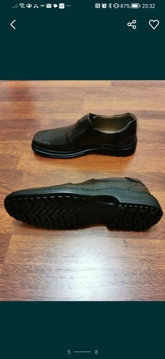 Skórzane Buty Męskie Wsuwane Lekkie Wygodne Brązowe Kabir