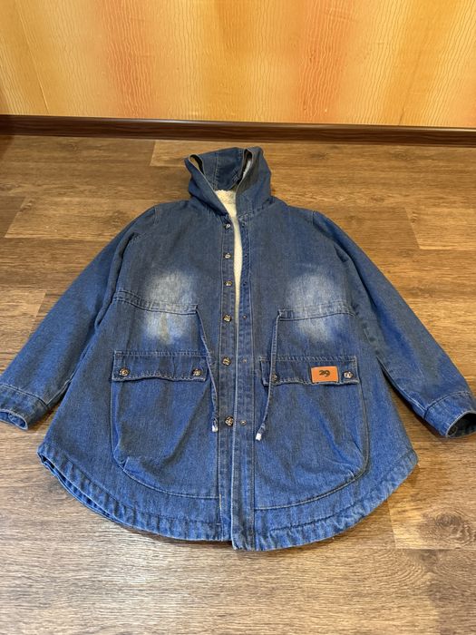 Продам джинсовую парку