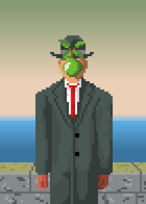 Wykonam obraz w stylu Pixel Art