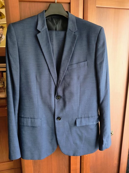 Garnitur H&M r. 52 skinny fit