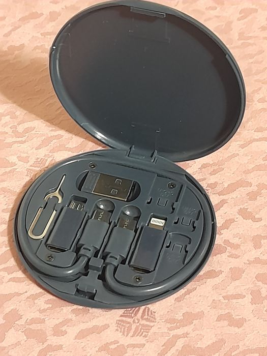 Набор переходников для смартфона с кабелем для зарядки 60Вт