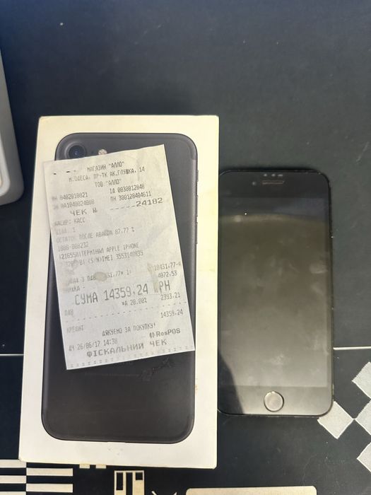 Iphone 7 32gb jetblack