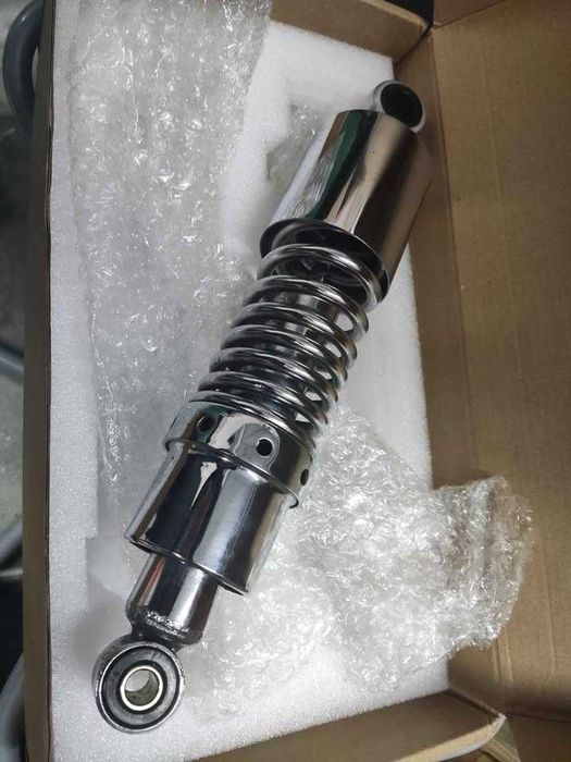 Amortecedor Mota Cromado 280mm Daelim 125, Honda 250