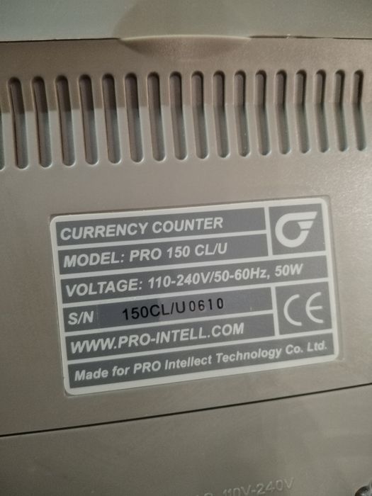 Лічильник банкнот PRO 150 CL/U