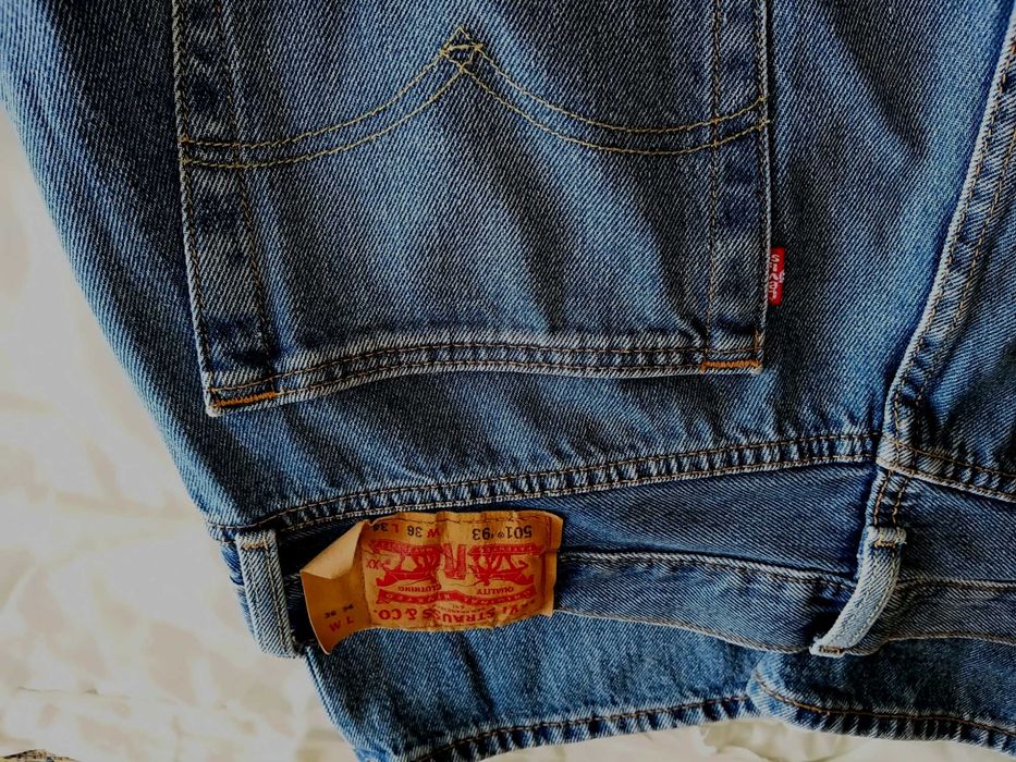 Джинси LEVIS 501 premium W36 L34 made in Egypt