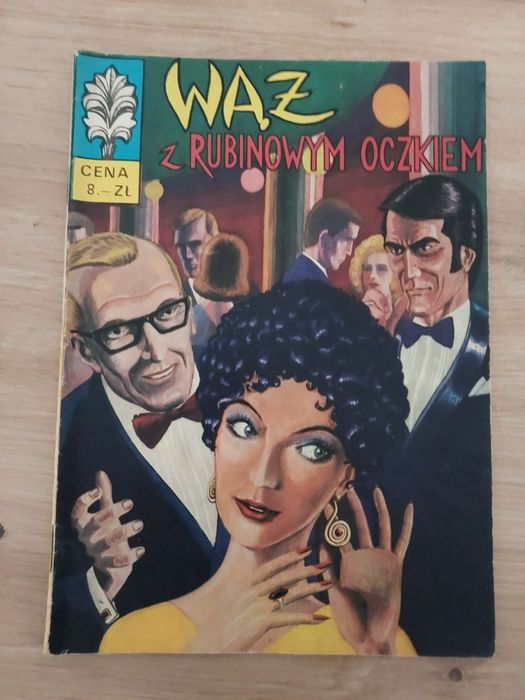 Kapitan Żbik- Wąż z Rubinowym oczkiem Wyd I rys.B.Polch