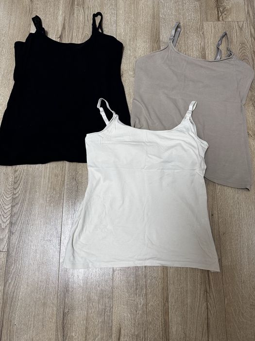 Футболки-майки для годуючих мам hm бюстгальтер