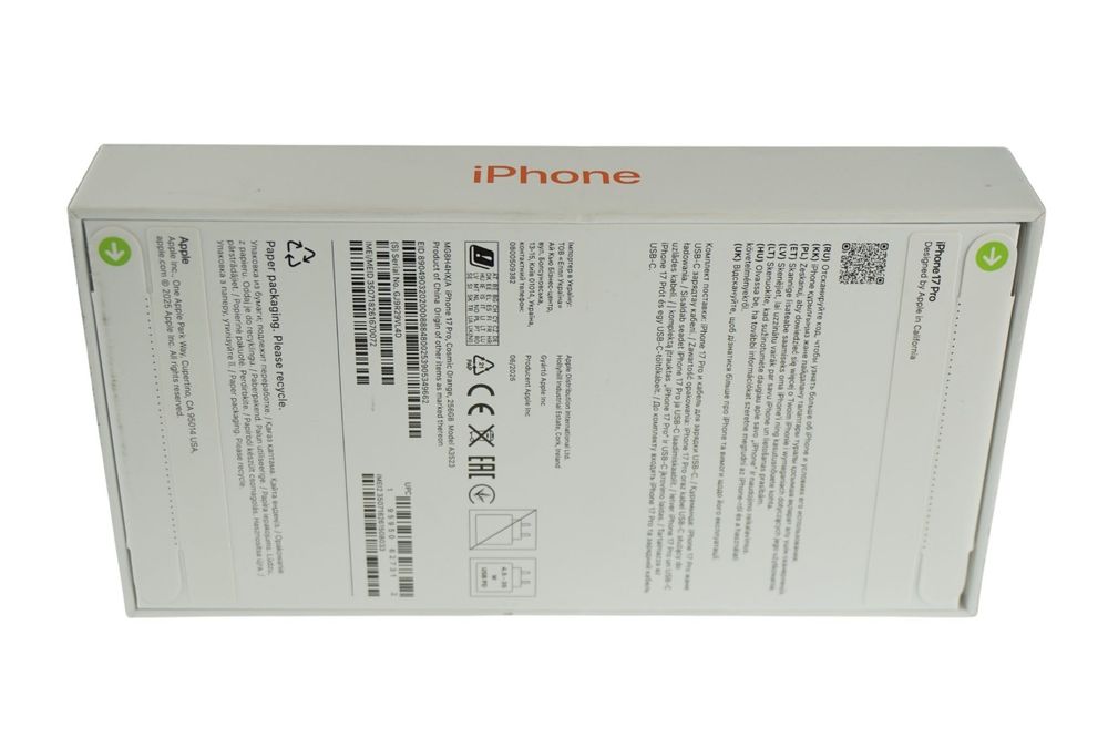 100% NOWY PL DYST IPHONE 17 PRO 256GB A3523 Zielona Góra PLOMBA #4999zł#