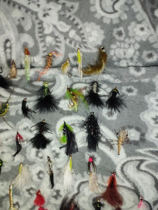 Muchy wędkarskie-zestaw