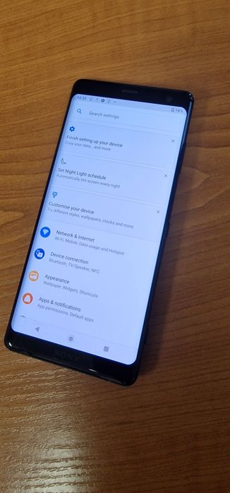 Sony Xperia XZ3 czarny 4/64 GB